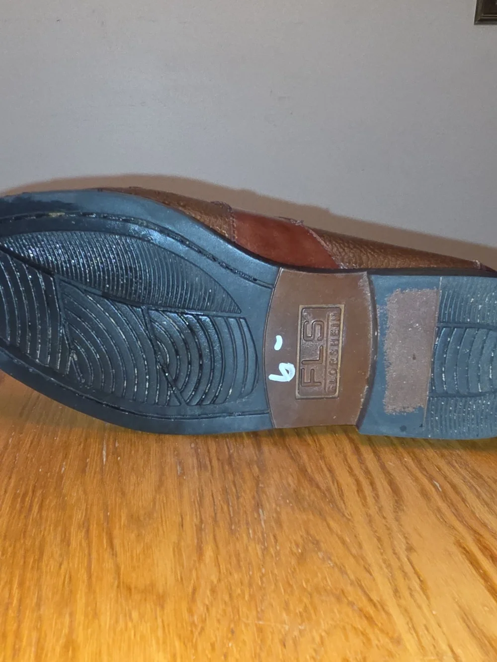Florsheim Men's Burgundy Tassel Kiltie Loafers S 8.5